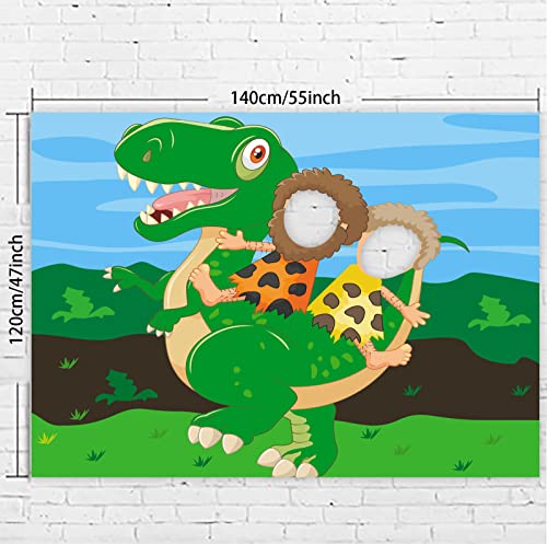 Ride Tyrannosaurus Rex Dinosaur Decorations Banner Backdrop Background Photo Booth Props Tropical Multi