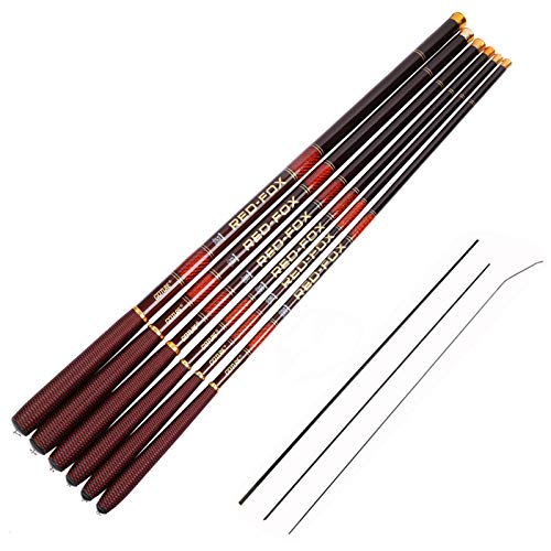 Goture//Telescopic Tenkara Fishing Rod Kit//Ultralight Travel Fishing Rod,Portable Collapsible Bass Crappie Rod, Carbon Fi...