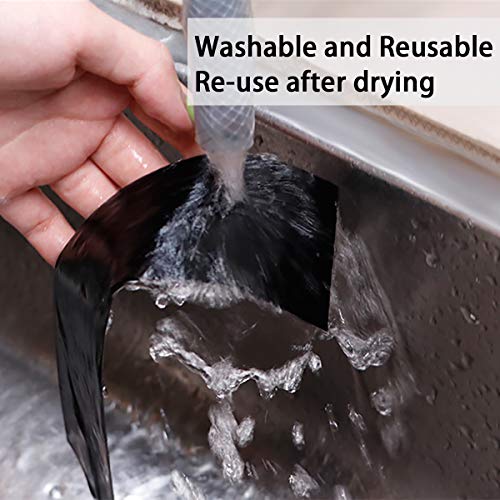 DGSL Car Door Edge Guards Door Sill Protector, 2.7In x 33Ft 5D Carbon Fiber Car Wrap Film, Vinyl Automotive Wrap Film Ant...