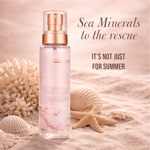 Manna Kadar Beauty Ready, Set, Renew Refreshing Face Mist, 180ml - Sets Makeup & Helps Keep a Flawless Face, Provides Mois...