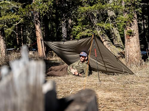 VIAM Outdoors | Baldy Ultralight 1.9 oz Tarp | Tan