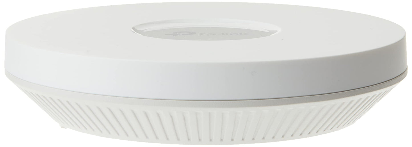 TP-Link EAP610, Omada Business WiFi 6 AX1800 Wireless Gigabit Access Point, Support Mesh, OFDMA, Seamless Roaming & MU-MIMO, SDN Integrated, Cloud Access & Omada App, PoE+ Powered, White
