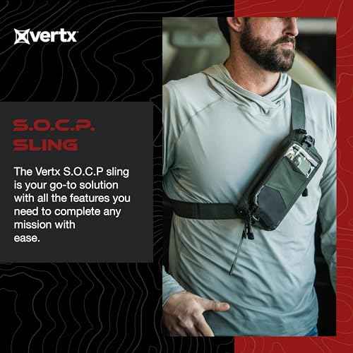 Vertx S.O.C.P. Sling Pack, Tactical Crossbody Bag for Men and Women, EDC, Travel, Work