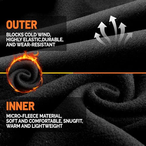 GXCROR Winter Balaclava Ski Mask,Windproof & Thermal,Face Mask for Skiing,Motorcycling,Fishing,Running