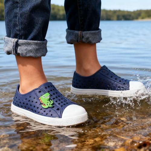 seannel Kids Water Shoes Slip-On Sneaker Lightweight Breathable Sandal Outdoor & Indoor