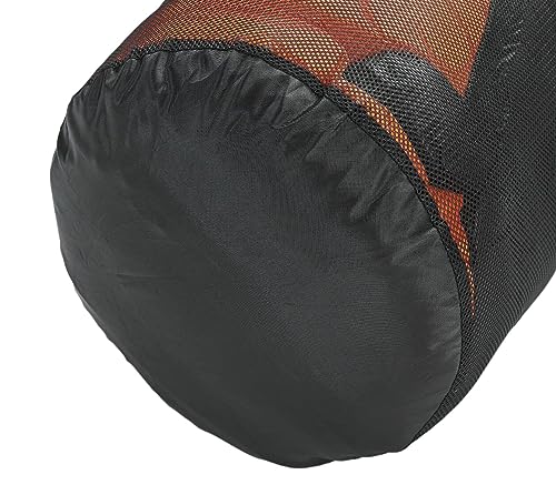 OMVMO 1Pcs100L Mesh Sleeping Bag Storage Sack Stuff Sack Mesh Laundry Bag Drawstring Bag，Tear-Resistant Polyester Mesh,300...