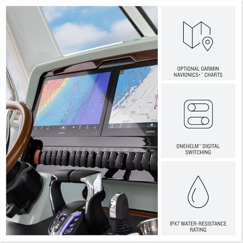 Garmin GPSMAP® 9013, Premium 13-inch Chartplotter with a 4K Touchscreen Display and Worldwide Basemap