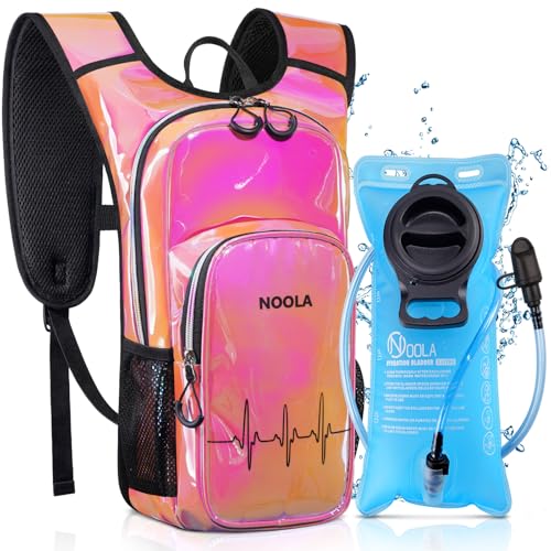 NOOLA Rave Hydration Backpack, Water Backpack with 2L Water Bladder, Festival Essential Accessories for Women Men