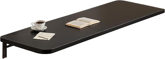 vie poetique Folding Tables Space Efficient Wall Mounted Fold Out Table, The Preferred Choice for Garages and Sheds/Home O...