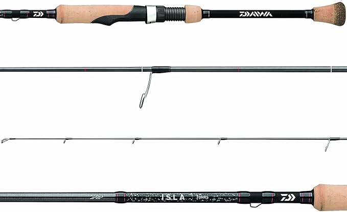 Daiwa Fishing Rod Isla Inshore Rod Sections = 1 Line Wt. = 6-12