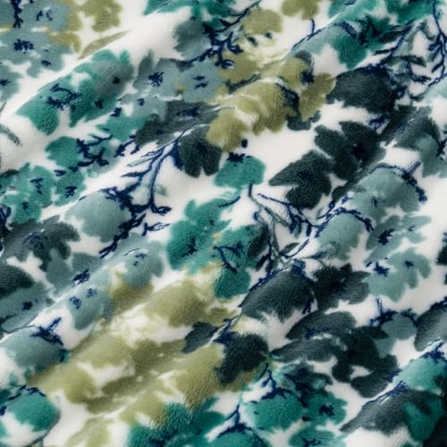 Berkshire Blanket-Classic Heavyweight Soft Printed VelvetLoft® Plush Warm Blanket, Twin Size Soft Fuzzy Blanket for Couch ...
