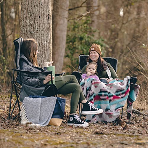 SUNNYFEEL XXL Oversized Camping Chair Heavy Duty 500 LBS for Big Tall People Above 6'4 Padded Portable Folding Sports Lawn...