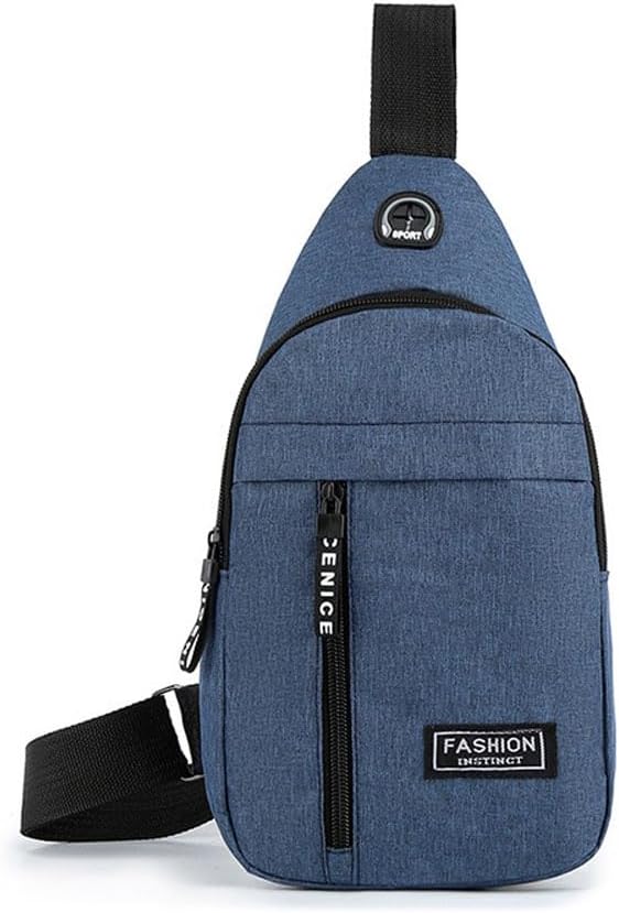 Messenger Bag Shoulder Backpack Adjustable Portable Men's Outdoor Hiking Sports Chest Bag