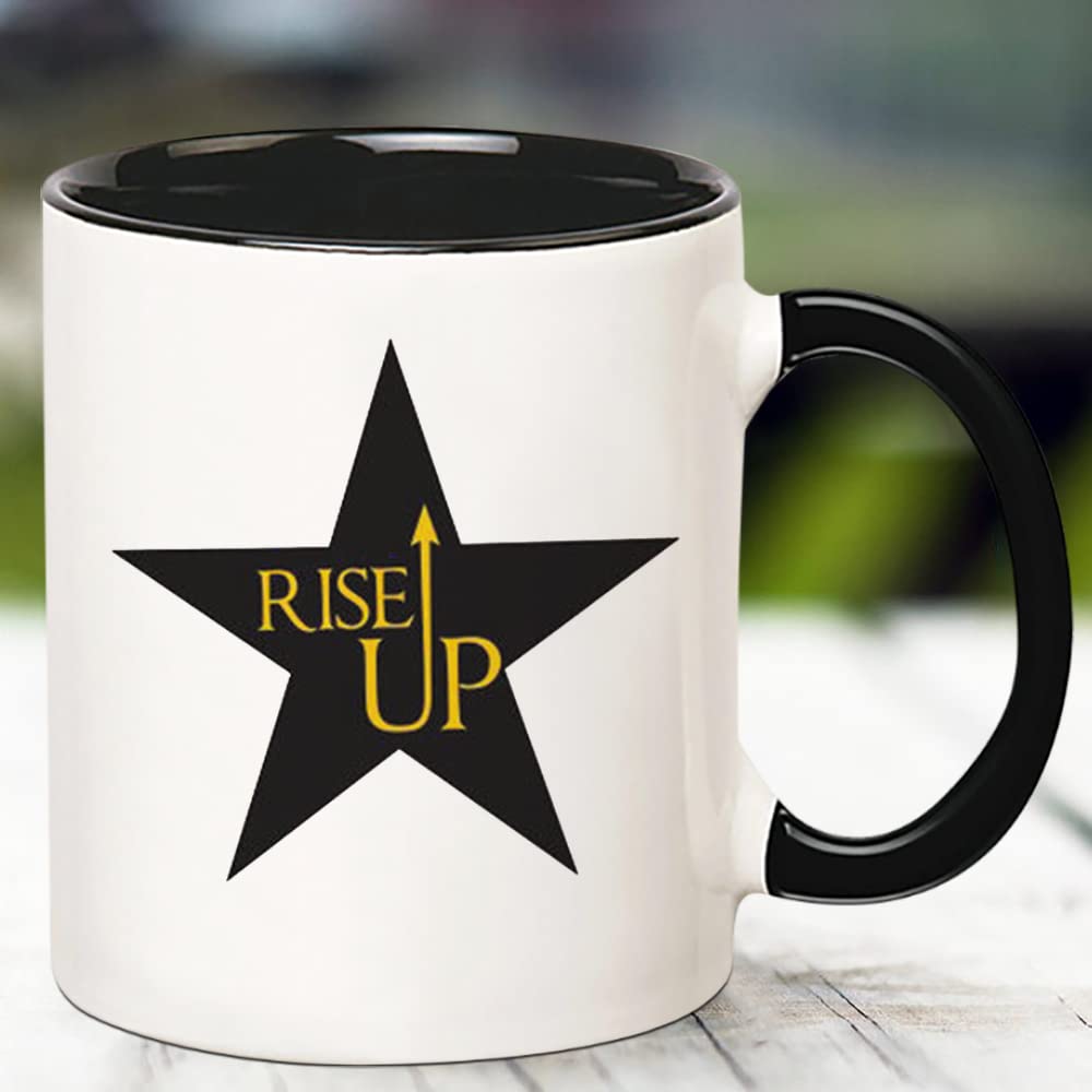 Fonhark - Hamilton Rise Up, 11 Oz Novelty Coffee Mug/Cup