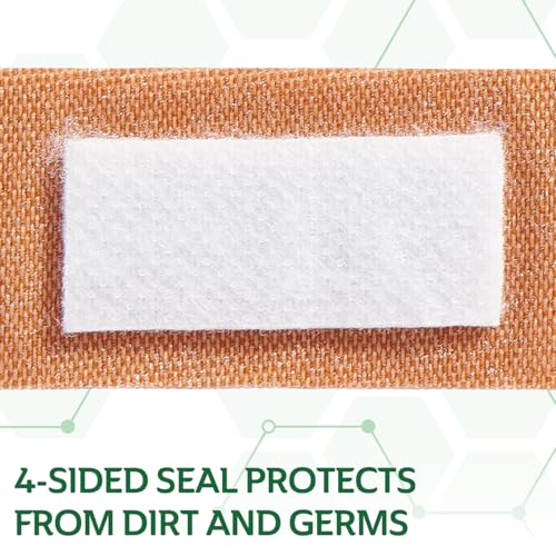 CURAD Assorted Bandages Variety Pack, 300 Count, 6 Styles Including Antibacterial, Waterproof, Sheer, Plastic, Heavy Duty...