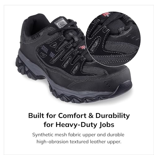 Skechers Men's Cankton Steel Toe Safety Shoes