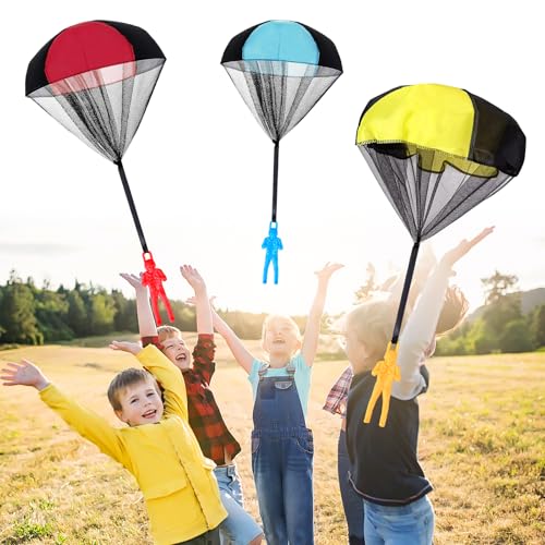 Valentines Day Gifts for Kids Parachute Toys: Easter Basket Stuffers Outdoor Toys, Birthday for Teenagers 3 4 5 6 7 8 9 10...