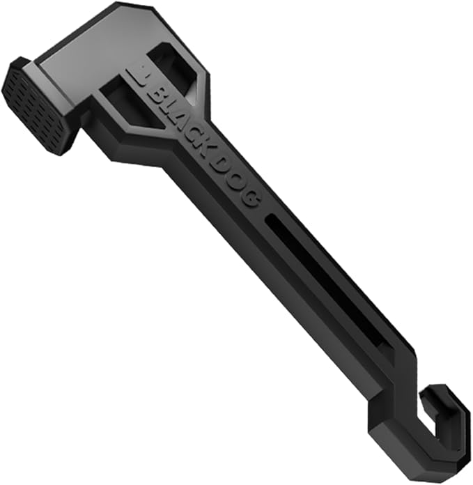 Blackdog Camping Hammer for Tent Stakes with Hook - 7oz Ultralight Portable Hammer, PA6 Toughened Nylon, Anti-Slip & Noise...