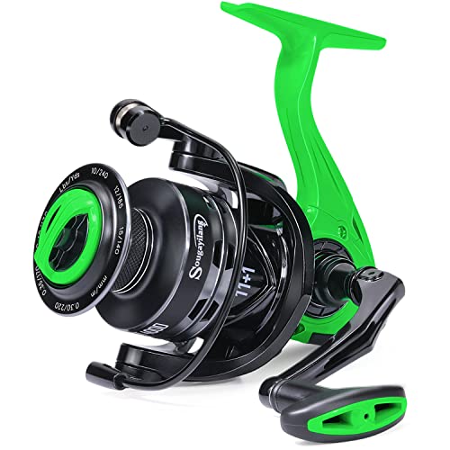Sougayilang Fishing Reel, 5.2:1 High Speed Spinning Reel, Lightweight 11+1BB Ultra Smooth for Saltwater or Freshwater,100...