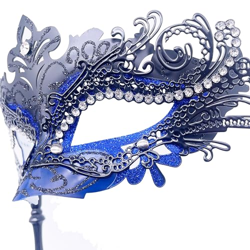 Masquerade Mask for Women/Men, Fancy Party Face Mask Venetian Mask for Prom Ball Halloween Mardi Gras