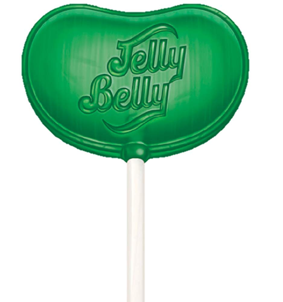 Adams & Brooks, Inc. Jelly Belly Lollipops, Jelly Belly Candy, Classic Jelly Belly Flavors, Individually Wrapped Lollipops, Kosher Candy (42 Count)