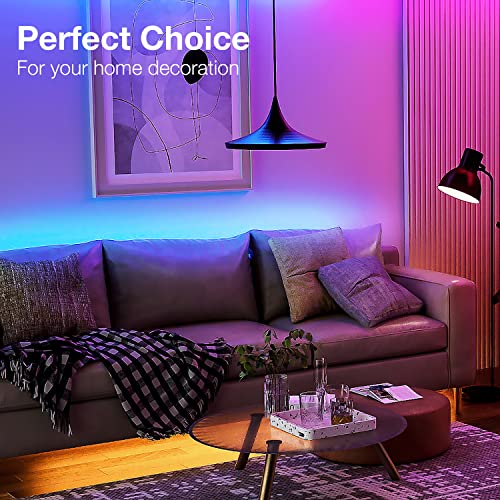 DAYBETTER LED Strip Lights 400 ft, Smart Light with App Remote Control, RGB LED Lights for Bedroom, Music Sync Color Chang...