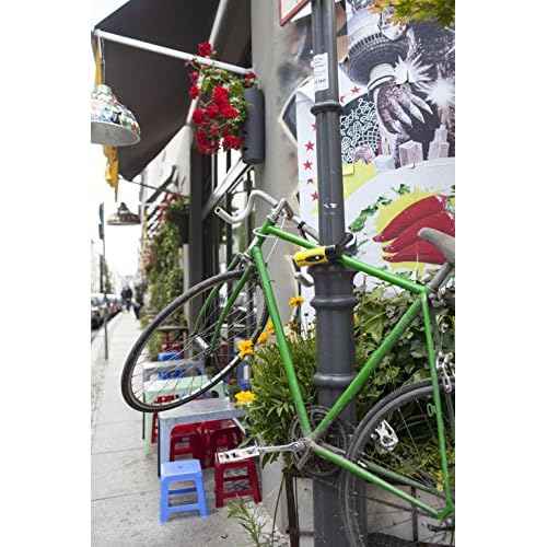 Kryptonite Kryptolok Bike U-Lock, Heavy Duty Anti-Theft Bicycle Lock Sold Secure Gold, 12.7mm Long Shackle with Mounting Bracket and Keys, Ultimate Security Lock for Bicycles E-Bikes Scooters
