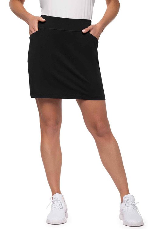 Performance Skort - UPF 50+ Sun Protection - Corta in Black