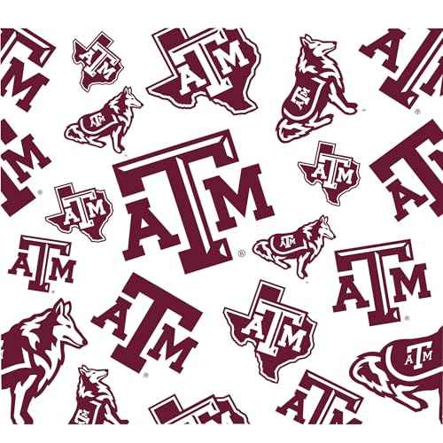Tervis Venture Lite A&M Aggies - All Over Made in USA Double Walled Insulated Tumbler Travel Cup Keeps Drinks Cold & Hot, 24oz Water Bottle, Classic