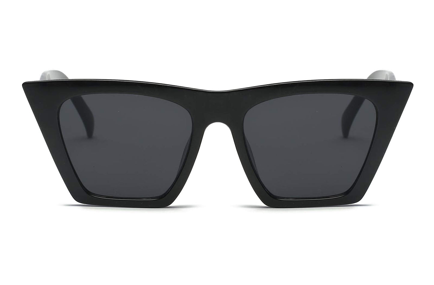 FEISEDY Vintage Square Cat Eye Sunglasses Women Trendy Cateye Sunglasses B2473