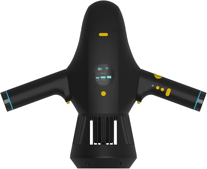 OBEST Portable Underwater Scooter, 5Km/h Diving Scooter, Underwater Scooter with Action Camera Mount, LED Display, 3 Speed...