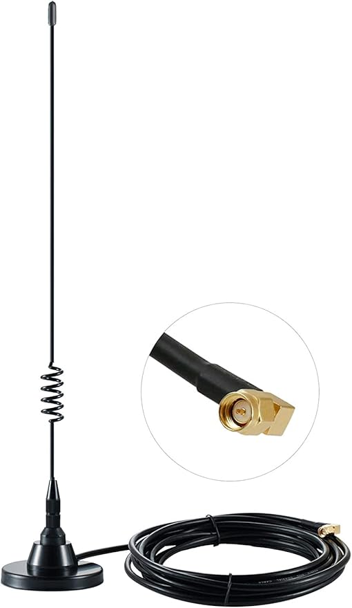 High Gain Long Range Magnetic Base Replacement Antenna Compatible with Garmin GPS Alpha 100 200 200i Astro 220 320 430, Ei...