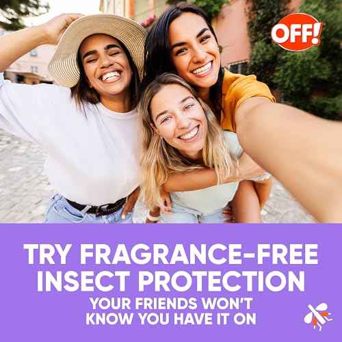 OFF! Clean Feel Insect Repellent Clear Gel with 20% Picaridin - DEET-Free Protection from Mosquitoes & Ticks, Odor-Free Pest Control For Camping, Hydrating Bug Gel - 6 oz