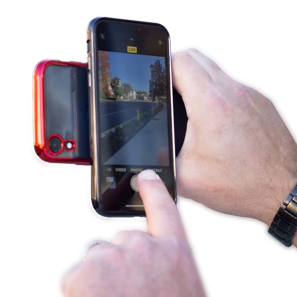 CellSNAPP! Universal Dual-Cellphone Carrier - Holds 2 Phones, Black, ABS Plastic, Strong Neodymium Magnets, Ideal for iPhone & Android