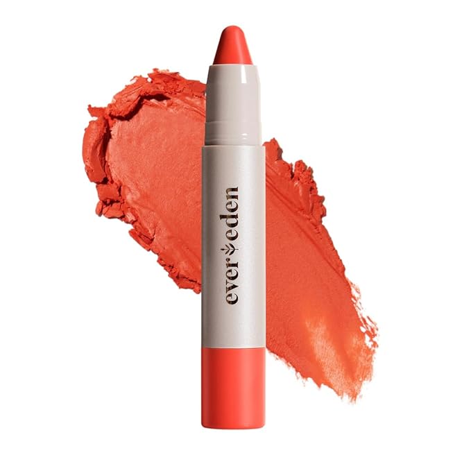 Evereden Kids Fantasy Face Crayon: Sweet Clementine - Non Toxic Makeup & Multi-Purpose Face, Eye, & Lip Crayon - Clean & Vegan Makeup for Kids - Safe for Sensitive Skin