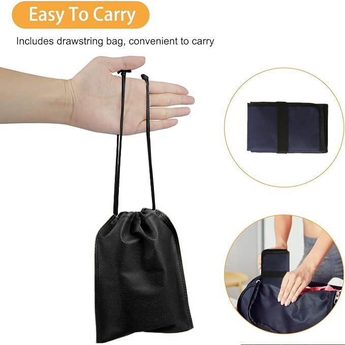 KoovDem Portable Lightweight Mini Waterproof Folding Mat, Sitting Pad for Outdoor Activities, Suitable for Stadiums, Campi...