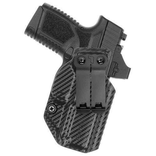 Tulster IWB Profile+ Kydex Holster in Right Hand fits: FN Reflex | Optic Compatible Inside The Waistband Appendix Concealed Carry