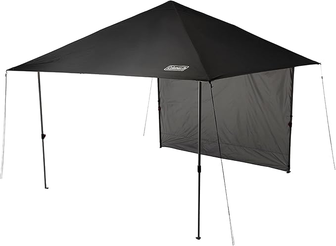 Coleman Oasis Lite Pop-Up Canopy Tent with Side Wall Attachment, Portable Shelter with Easy Setup & Takedown, Wheeled Carr...