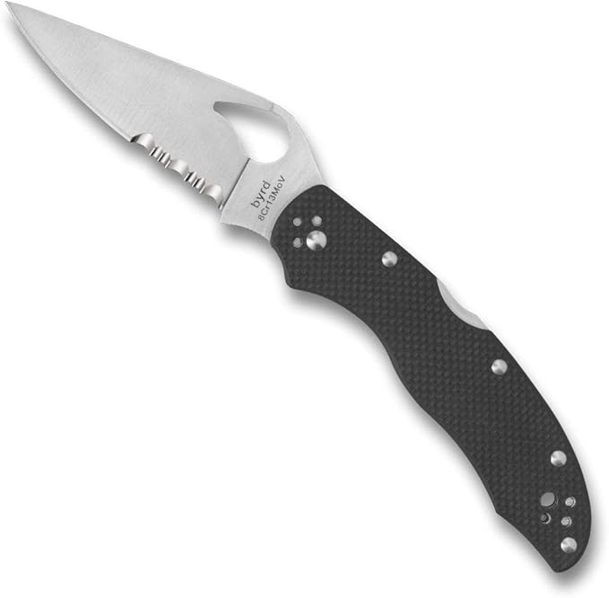 Spyderco Harrier 2 Folding Pocket Knife with 3.3" 8Cr13MoV Steel Blade and G-10 Handle - EDC Knife for Men and Women, Perf...