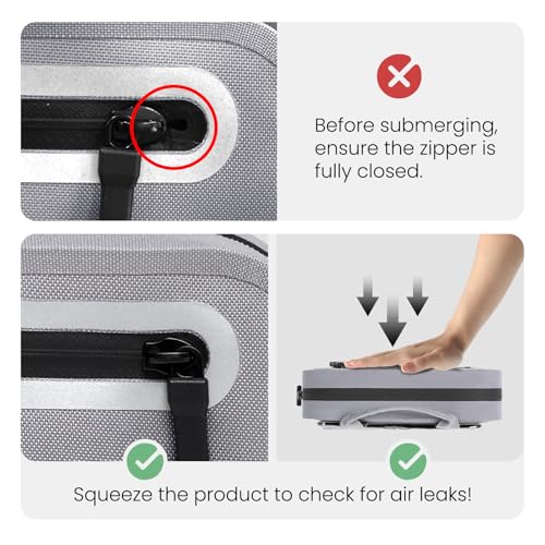 Floating Waterproof Fanny Pack with Extra-Long Adjustable Belt – Secure Waterproof Belt Bag for Phone, Passport, and Walle...