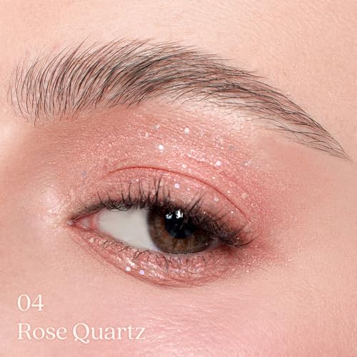 dasique Starlit Jewel Liquid Glitter (04 Rose Quartz) | Twinkle Glitter Shadow | Korean Makeup | Shimmer Eye Make Up | Eye...