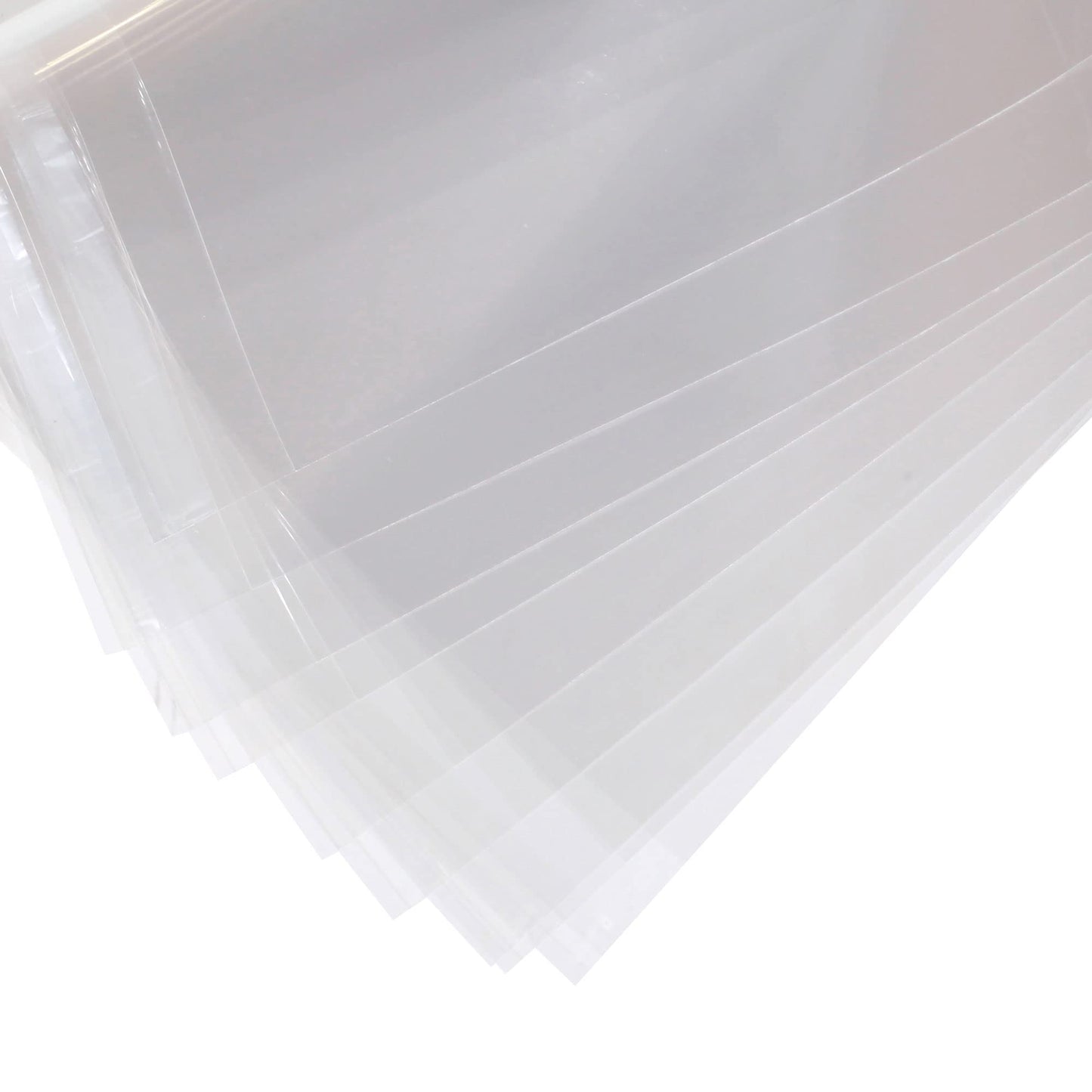 Falling in Art Acid Free 1.496mil (Single Side) Crystal Sealed Clear Bags for 11x14 Art Prints, Photos, 11 3/7 Inches by 14 3/8 Inches, 25-Pack