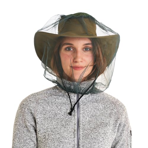 Coghlan's Mosquito Head Net: Ultra-Fine Mesh Netting Protection Against Bugs Gnats Flies Insects, for Outdoor Camping