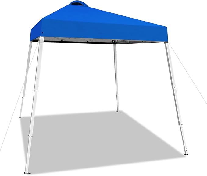 SAILARY 8x8 Top Pop Up Canopy Tent with Central Lock Design, Slant Legs, Backpack, Easy Outdoor Sun Shade for Events, Part...