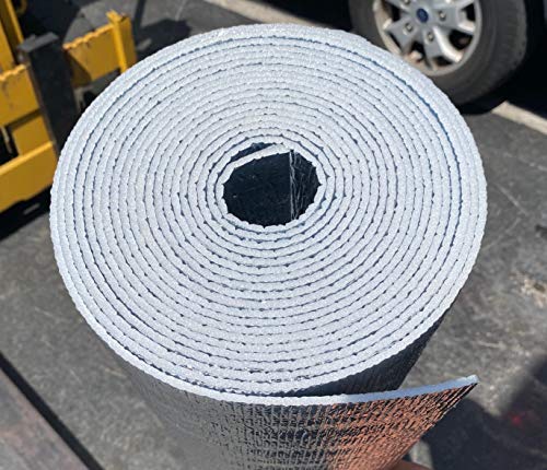INSULATION MARKETPLACE SmartSHIELD -3mm 24inx10Ft ReflectiveINSULATION Roll, Foam Core Radiant Barrier, ThermalINSULATION ...