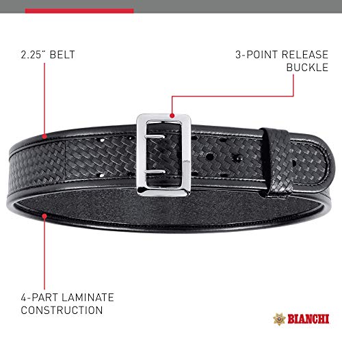 Bianchi 7960 Sam Browne Duty Belt, Fits 2.25 Inches (58 MM) Belt Loops