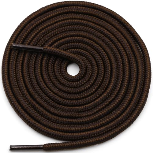 Round Striped Climbing Shoe Laces: Outdoor Work Shoelaces Hiking Boot Laces 1 Pair