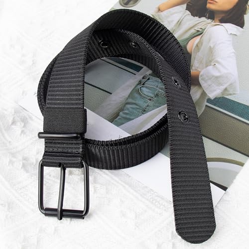 Tactical Nylon Belt for Men, Men Casual Belt for Hiking Military Rigger Work - Quick Release Outdoor Use
