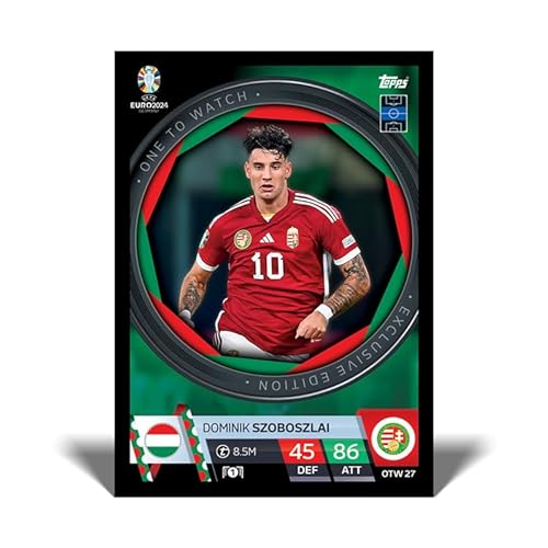 Topps Official Match Attax for 2024 European Football Championship - Tournament Box (30 Exclusive Packages)