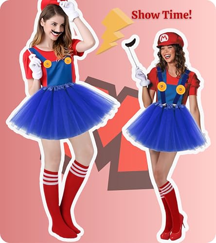 PIIDUOO Halloween Costumes Accessories for Adults Women - Halloween Costume 2025 Cosplay Party Set for Teen Girls